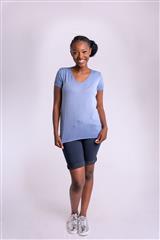 MADE IN ITALY LIGHT BLUE TOP