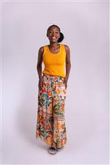 MADE IN ITALY MULTI PALAZZO PANTS 