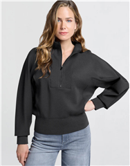 YAYA ANTHRACITE SWEATSHIRT 