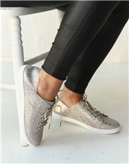 JULZ NICKI PEWTER SNEAKER